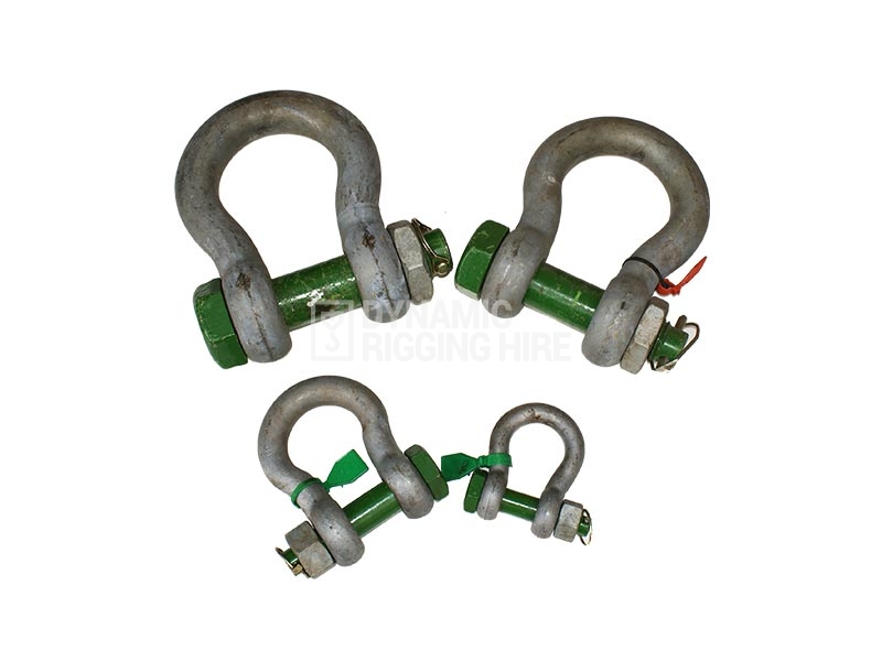 green pin shackles