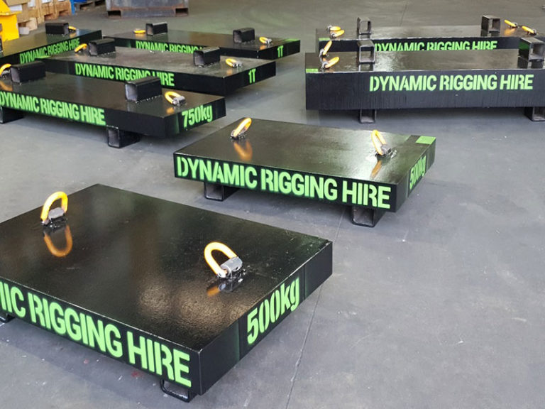 Steel Test Weights Hire Melbourne