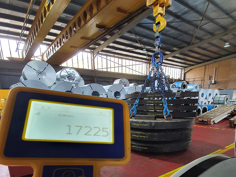 Factory Crane Load Test