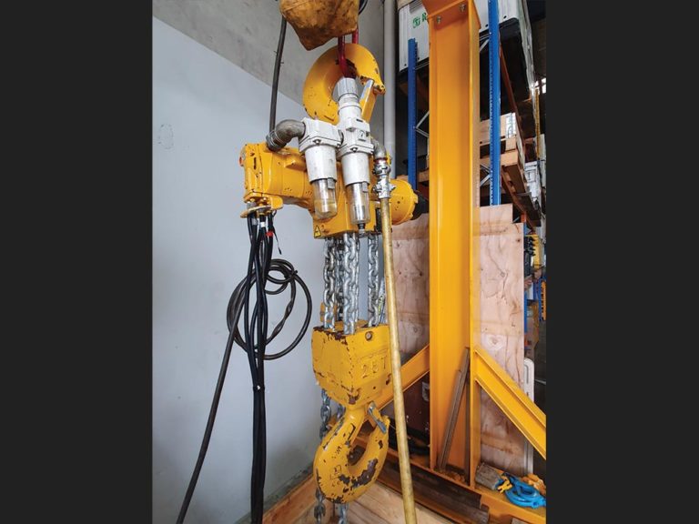 Large capacity air hoists added to fleet page Dynamic Rigging Hire